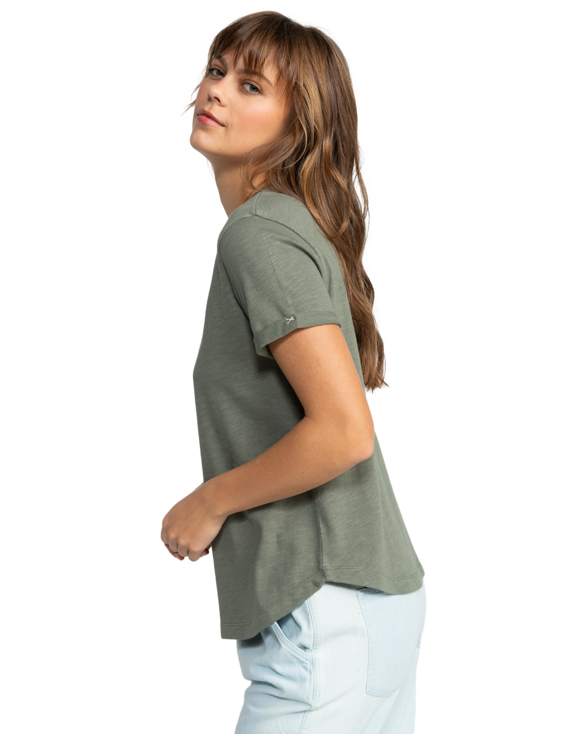 The Roxy Saturdaze T-Shirt in Agave Green | Available at Anns Cottage