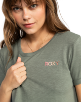 The Roxy Saturdaze T-Shirt in Agave Green | Available at Anns Cottage