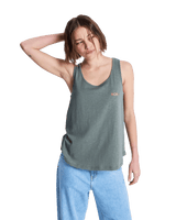 The Roxy Womens Saturdaze Vest in Agave Green