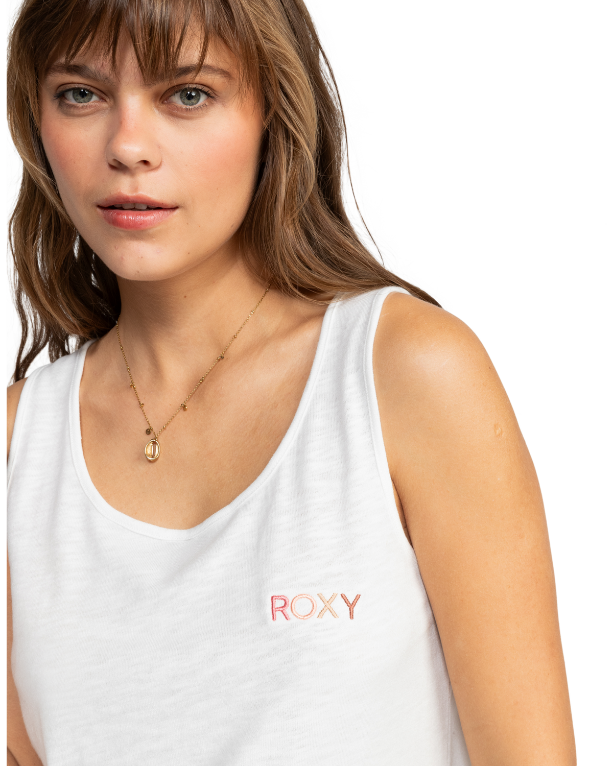 The Roxy Womens Saturdaze Vest in Snow White