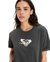 The Roxy Womens Oceanregular Corpo T-Shirt in Phantom