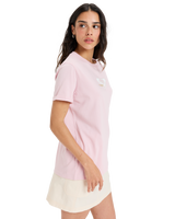 The Roxy Womens Oceanregular Corpo T-Shirt in Bleached Mauve