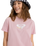 The Roxy Womens Oceanregular Corpo T-Shirt in Bleached Mauve