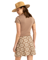 The Roxy Womens Beach Love T-Shirt in Portabella