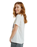 The Roxy Womens Ocean Poster T-Shirt in Egret