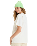 The Roxy Womens Hangloose Poster T-Shirt in Egret