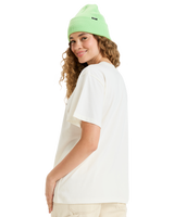 The Roxy Womens Hangloose Poster T-Shirt in Egret