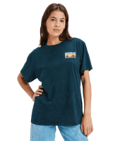 The Roxy Womens Sunnyoversize T-Shirt in Anthracite