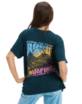 The Roxy Womens Sunnyoversize T-Shirt in Anthracite