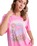 The Roxy Womens Sunnyoversize T-Shirt in Pink Cosmos
