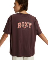 The Roxy Womens Essential Energy Timeless T-Shirt in Huckleberry