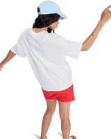 Hangloose Poster T-Shirt in Coconut Milk