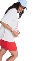 Hangloose Poster T-Shirt in Coconut Milk