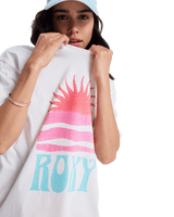 Hangloose Poster T-Shirt in Coconut Milk