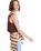 The Roxy Womens Magic Sunset Crop Vest Top in French Roast