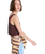 The Roxy Womens Magic Sunset Crop Vest Top in French Roast
