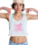 The Roxy Womens Magic Sunset Crop Vest Top in Coconut Milk