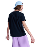 The Roxy Womens Ocean Regular T-Shirt in Anthracite