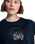 The Roxy Womens Ocean Regular T-Shirt in Anthracite