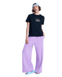 The Roxy Womens Ocean Regular T-Shirt in Anthracite