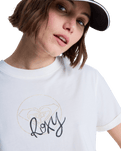The Roxy Womens Ocean T-Shirt in Cmilk