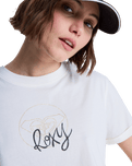 The Roxy Womens Ocean T-Shirt in Cmilk