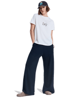 The Roxy Womens Ocean T-Shirt in Cmilk