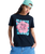 The Roxy Womens Oceanregular Poster T-Shirt in Anthracite
