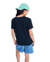 The Roxy Womens Oceanregular Poster T-Shirt in Anthracite
