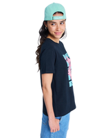 The Roxy Womens Oceanregular Poster T-Shirt in Anthracite