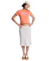 The Roxy Womens Beach Love T-Shirt in Camellia
