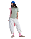 The Roxy Womens Oceanregular T-Shirt in Oil Green