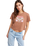 The Roxy Womens Endless Weekends T-Shirt in Brownie