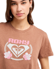 The Roxy Womens Endless Weekends T-Shirt in Brownie