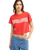 The Roxy Womens Endless Weekends T-Shirt in Hibiscus