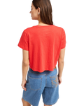 The Roxy Womens Endless Weekends T-Shirt in Hibiscus