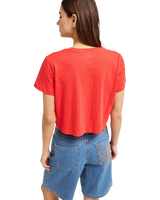 The Roxy Womens Endless Weekends T-Shirt in Hibiscus