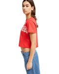 The Roxy Womens Endless Weekends T-Shirt in Hibiscus