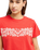 The Roxy Womens Endless Weekends T-Shirt in Hibiscus