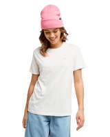 The Roxy Womens Ocean Regular Poster T-Shirt in Coconut Milk