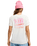 The Roxy Womens Ocean Regular Poster T-Shirt in Coconut Milk