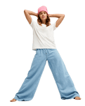 The Roxy Womens Ocean Regular Poster T-Shirt in Coconut Milk