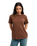 The Roxy Womens Ocean Regular T-Shirt in Chestnut