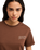 The Roxy Womens Ocean Regular T-Shirt in Chestnut