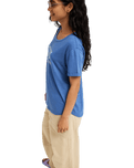 The Roxy Womens Oceanwave Regular T-Shirt in Dutch Blue