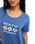 The Roxy Womens Oceanwave Regular T-Shirt in Dutch Blue