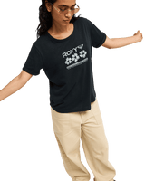The Roxy Womens Oceanwave Regular T-Shirt in Anthracite