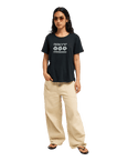 The Roxy Womens Oceanwave Regular T-Shirt in Anthracite