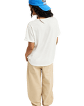 The Roxy Womens Oceanwave Regular T-Shirt in Coconut Milk