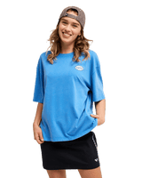 The Roxy Womens Tall Oversize Washed T-Shirt in Super Sonic